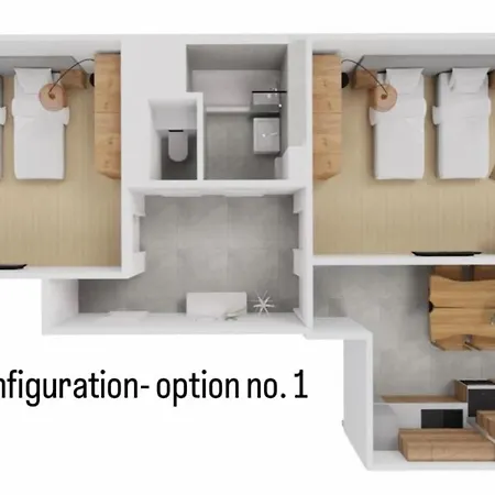 Travelers Haven Spacious 70m2 2 Bedrooms Balcony Old Town Area